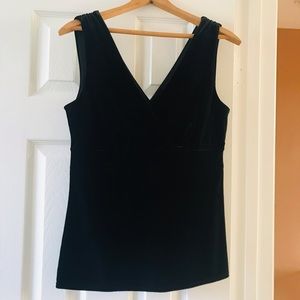 INC women’s velvet top NWOT
